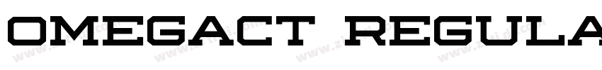 OMEGACT Regular字体转换